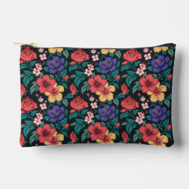 Wilde bloem herhalingspatroon etui