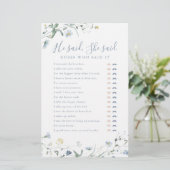 Wilde bloem Hij zei dat ze vrijgezellenfeest wild  (Staand voorkant)