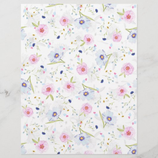 Wilde bloem Hij zei dat ze zei dat Vrijgezellenfee Flyer (Achterkant)