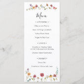 Wilde bloem in menu Bloom (Voorkant)