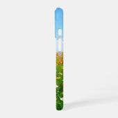 Wilde bloem iPhone 16 hoesje (Linkerkant)