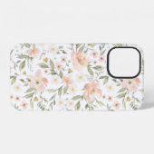 Wilde bloem iPhone hoesje (Achterkant horizontaal)