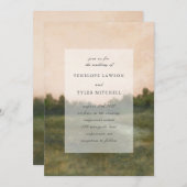 Wilde bloem kaart (Voorkant / Achterkant)