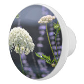 Wilde bloem Keramische Knob Knop (Rechts)