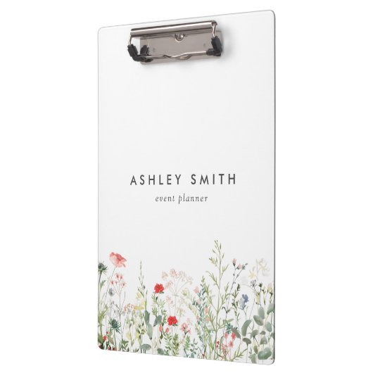Wilde bloem klembord (Links)