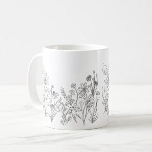 Wilde bloem  koffiemok