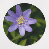 Wilde bloem labels (Design 1)