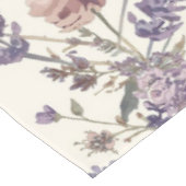 Wilde bloem lavendel boho botanisch bloemmotief tafelkleed (Gekanteld)