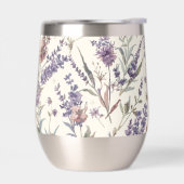 Wilde bloem Lavendel Boho Botanisch Bloemstuk Mono (Links)