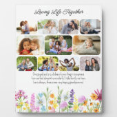 Wilde bloem Leven samen 11 Foto Fotoplaat (Voorkant)