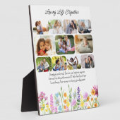 Wilde bloem Leven samen 11 Foto Fotoplaat (Zijkant)