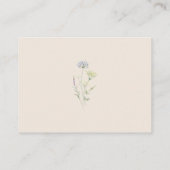 Wilde Bloem Luier Raffle Bijlage Kaart (Achterkant)