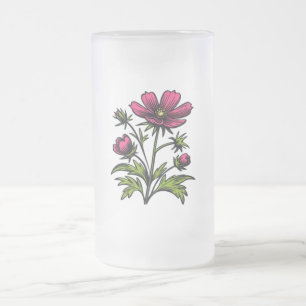 Wilde bloem matglas bierpul