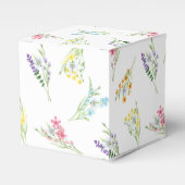 Wilde bloem  mestbloem bedankdoosjes (Voorkant Zijde)