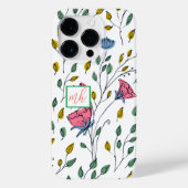 Wilde bloem met kleurrijke wilde bloem Case-Mate iPhone case (Achterkant)