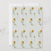 Wilde bloem Moeder Goose Nursery Rhyme Kaart (Achterkant)