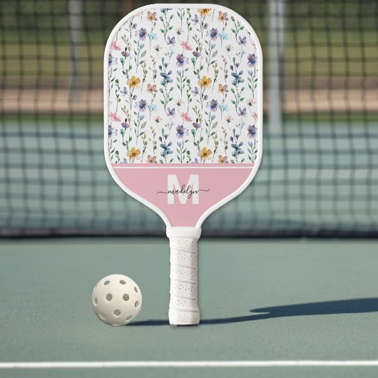 Wilde Bloem Monogram Pickleball Paddle