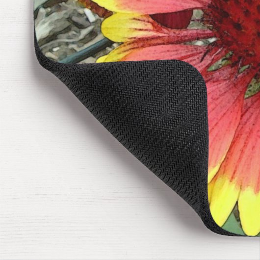 Wilde bloem muismat (Hoek)