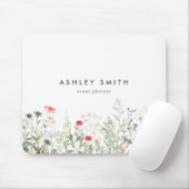 Wilde bloem muismat (Met muis)