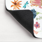 Wilde Bloem Muismat | Botanisch Bureaubehoor (Hoek)