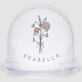 Wilde bloem Naam  Sneeuwbol (Achterkant)