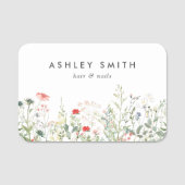 Wilde bloem naamplaatje (Voorkant)