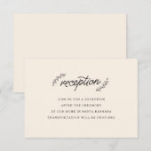 Wilde bloem Ontvangen Invoegen Informatiekaartje (Voorkant / Achterkant)