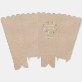 Wilde bloem op Kraft Country Weddenschap Bedankdoosjes (Ongevouwen)