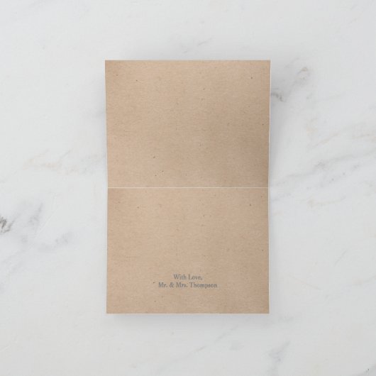 Wilde bloem op Kraft Country Weddenschap Bedankt (Binnen)