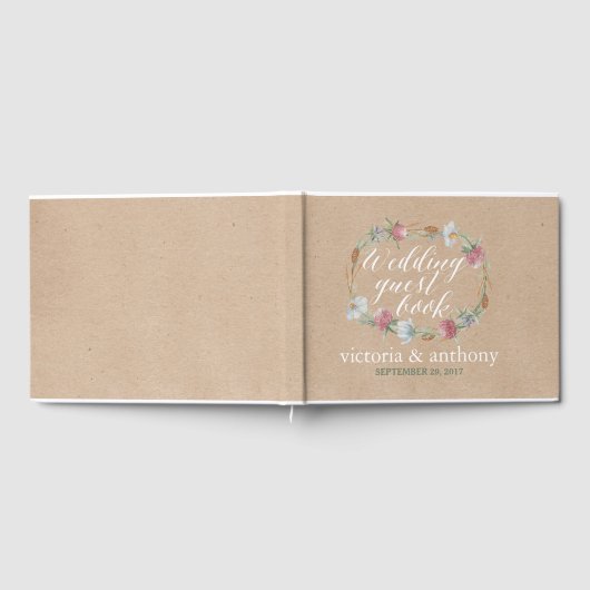 Wilde bloem op Kraft Country Weddenschap Gastenboek (Volledig)