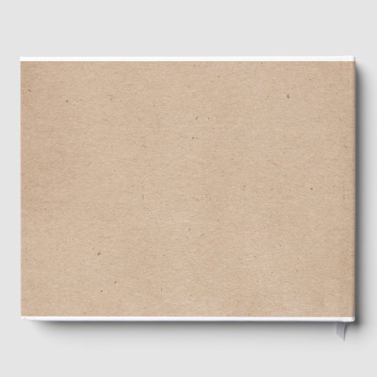 Wilde bloem op Kraft Country Weddenschap Gastenboek (Achterkant)