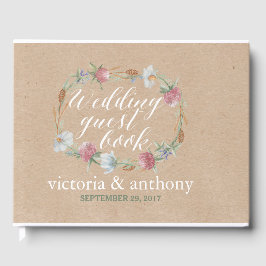 Wilde bloem op Kraft Country Weddenschap Gastenboek