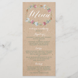 Wilde bloem op Kraft Country Weddenschap Menu
