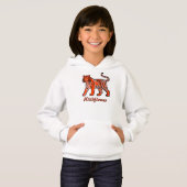 Wilde Bloem Oranje Tijger Kids (Voorkant volledig)