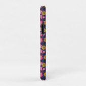 Wilde bloem Paarse Floral, gepersonaliseerd Case-Mate iPhone Case (Achterkant/rechts)