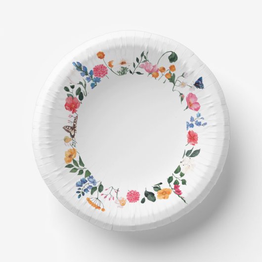 Wilde Bloem Papieren Bord (Voorkant)
