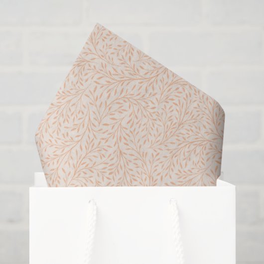 Wilde Bloem Patroon Tissuepapier (Cadeauzakje)