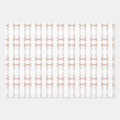 Wilde bloem Patrooncadeau Inpakpapier Vel (Voorkant 2)