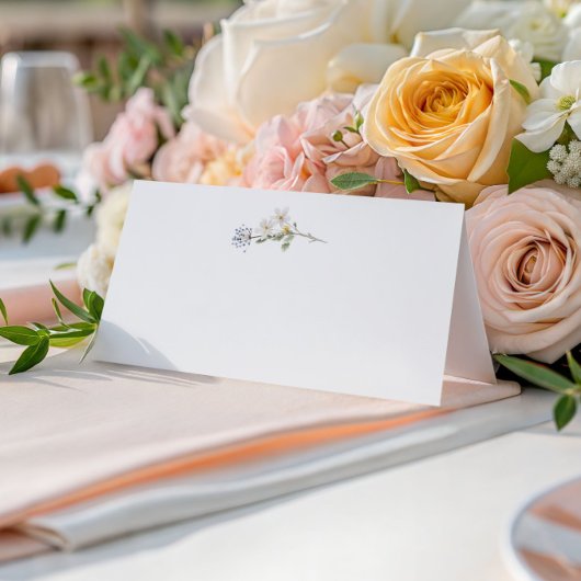 Wilde bloem plaatskaartje