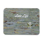 Wilde bloem Pond Lake Flower I Flexible Magnet Magneet (Horizontaal)