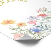 Wilde Bloem Poster (Hoek)