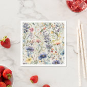 Wilde bloem Print Napkins Servet (Insitu)