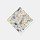 Wilde bloem Print Napkins Servet (Hoek)