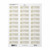 Wilde Bloem Retouradres Label (Full Sheet)