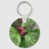 Wilde bloem sleutelhanger (Voorkant)