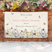 Wilde bloem spandoek