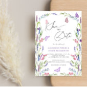 Wilde bloem sparen de Datum Kaart