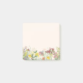 Wilde bloem Sticky Notes (Voorkant)