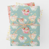 Wilde bloem Strawberry Field Nursery Inpakpapier Vel (In situ)