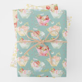 Wilde bloem Strawberry Field Nursery Inpakpapier Vel (In situ)